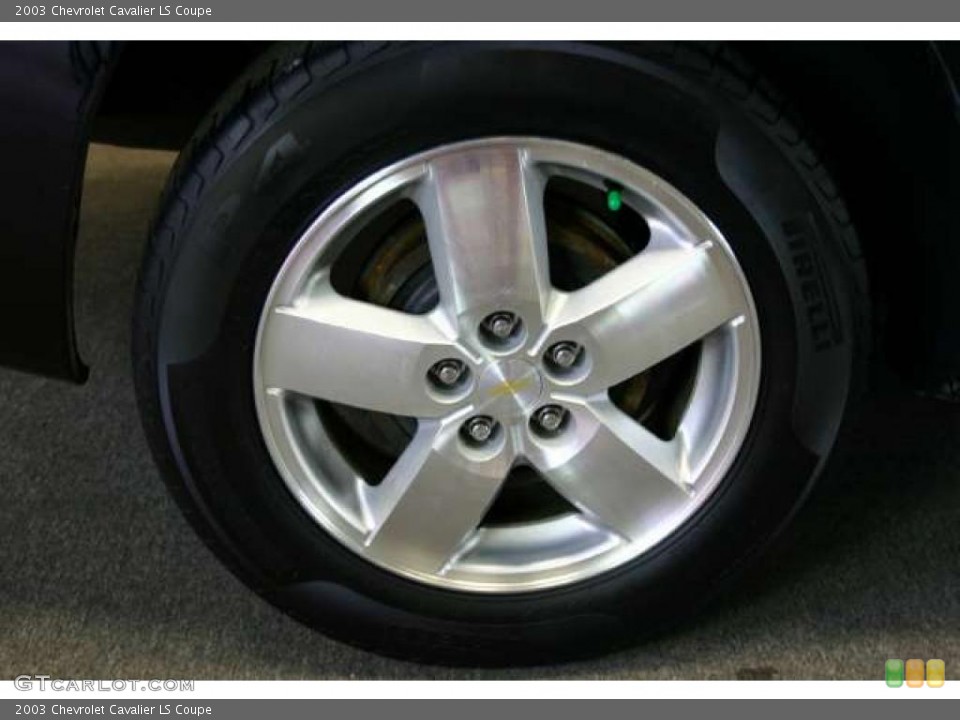 2003 Chevrolet Cavalier LS Coupe Wheel and Tire Photo #47020983