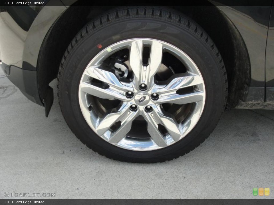 2011 Ford Edge Limited Wheel and Tire Photo #47023548