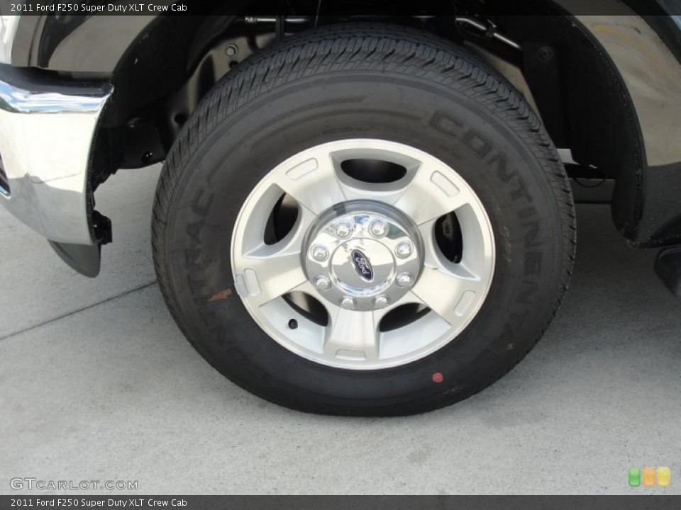 2011 Ford F250 Super Duty XLT Crew Cab Wheel and Tire Photo #47024784