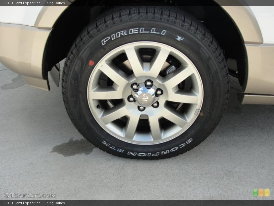 2011 Ford Expedition EL King Ranch Wheel and Tire Photo #47025951