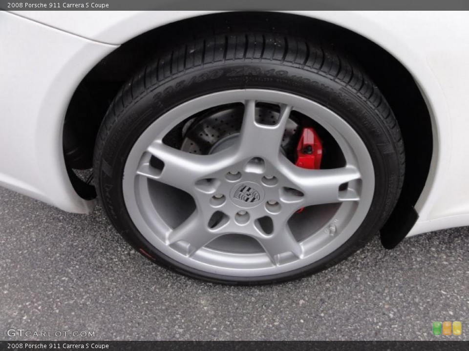 2008 Porsche 911 Carrera S Coupe Wheel and Tire Photo #47026608
