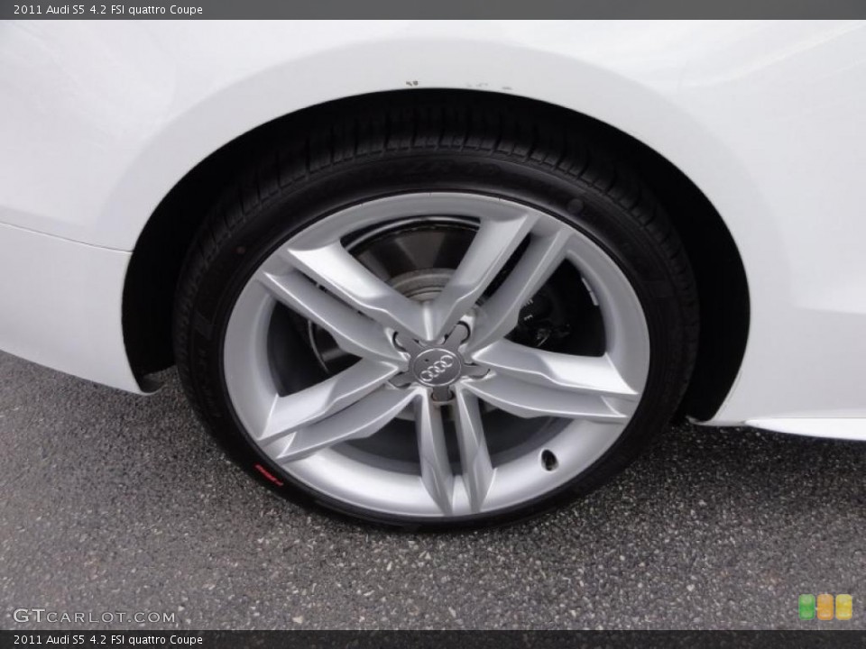 2011 Audi S5 4.2 FSI quattro Coupe Wheel and Tire Photo #47027136