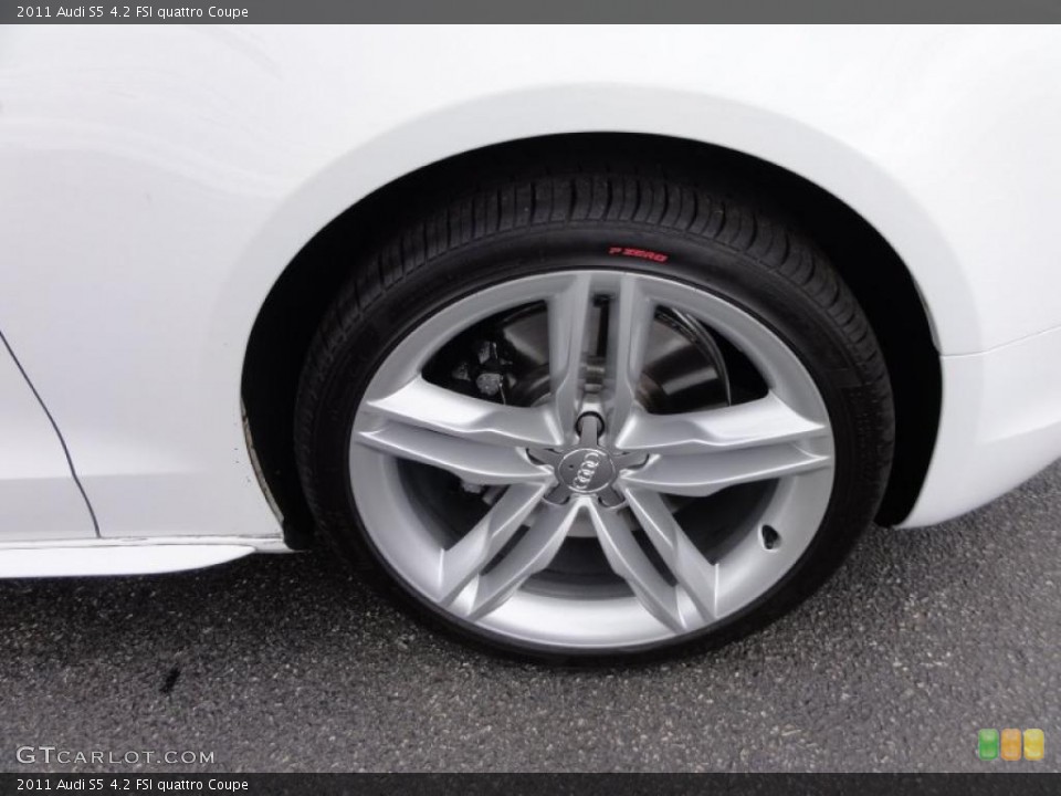 2011 Audi S5 4.2 FSI quattro Coupe Wheel and Tire Photo #47027151