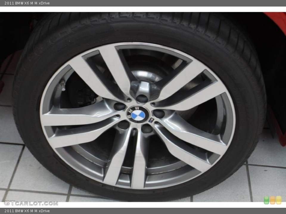 2011 BMW X6 M M xDrive Wheel and Tire Photo #47027601