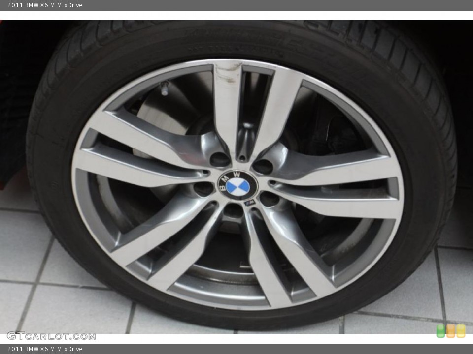2011 BMW X6 M M xDrive Wheel and Tire Photo #47027694