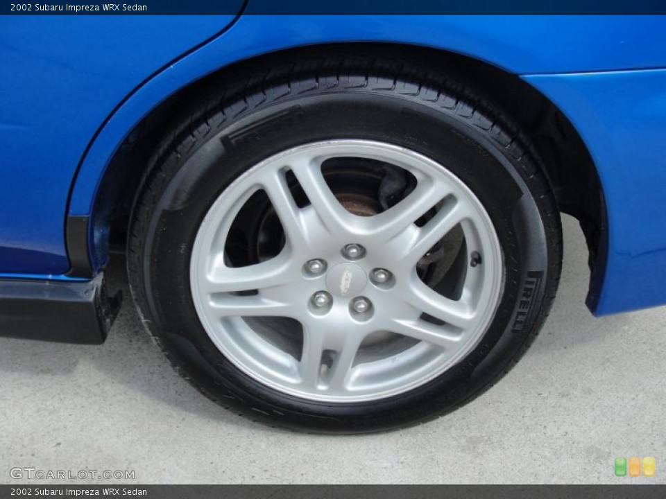 2002 Subaru Impreza WRX Sedan Wheel and Tire Photo #47030820