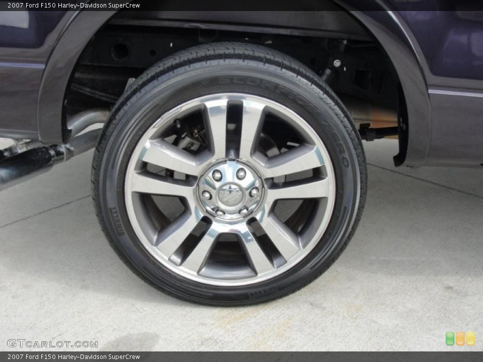 2007 Ford F150 Harley-Davidson SuperCrew Wheel and Tire Photo #47032923