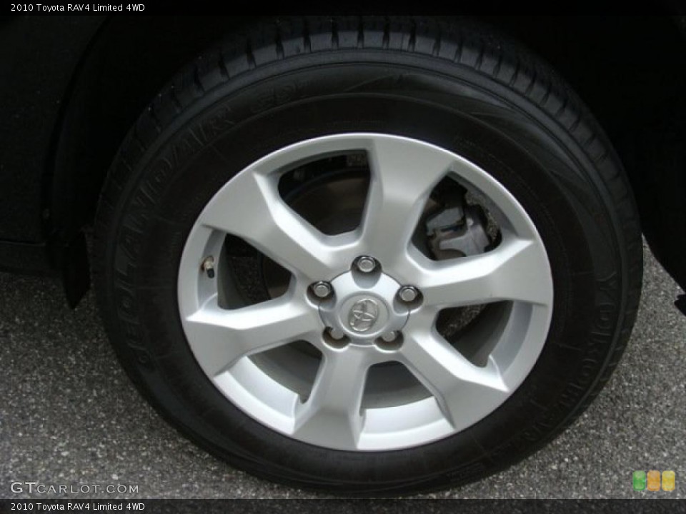 2010 Toyota RAV4 Limited 4WD Wheel and Tire Photo #47037411