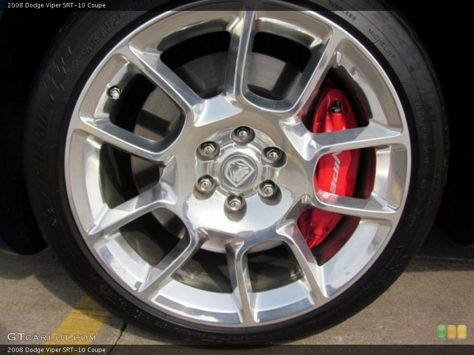 2008 Dodge Viper SRT-10 Coupe Wheel and Tire Photo #47039622