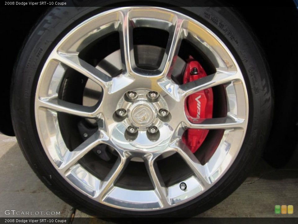 2008 Dodge Viper SRT-10 Coupe Wheel and Tire Photo #47039652
