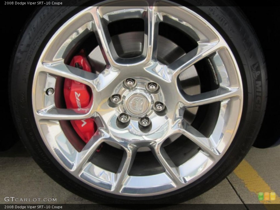 2008 Dodge Viper SRT-10 Coupe Wheel and Tire Photo #47039664