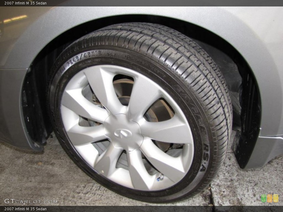 2007 Infiniti M 35 Sedan Wheel and Tire Photo #47042613