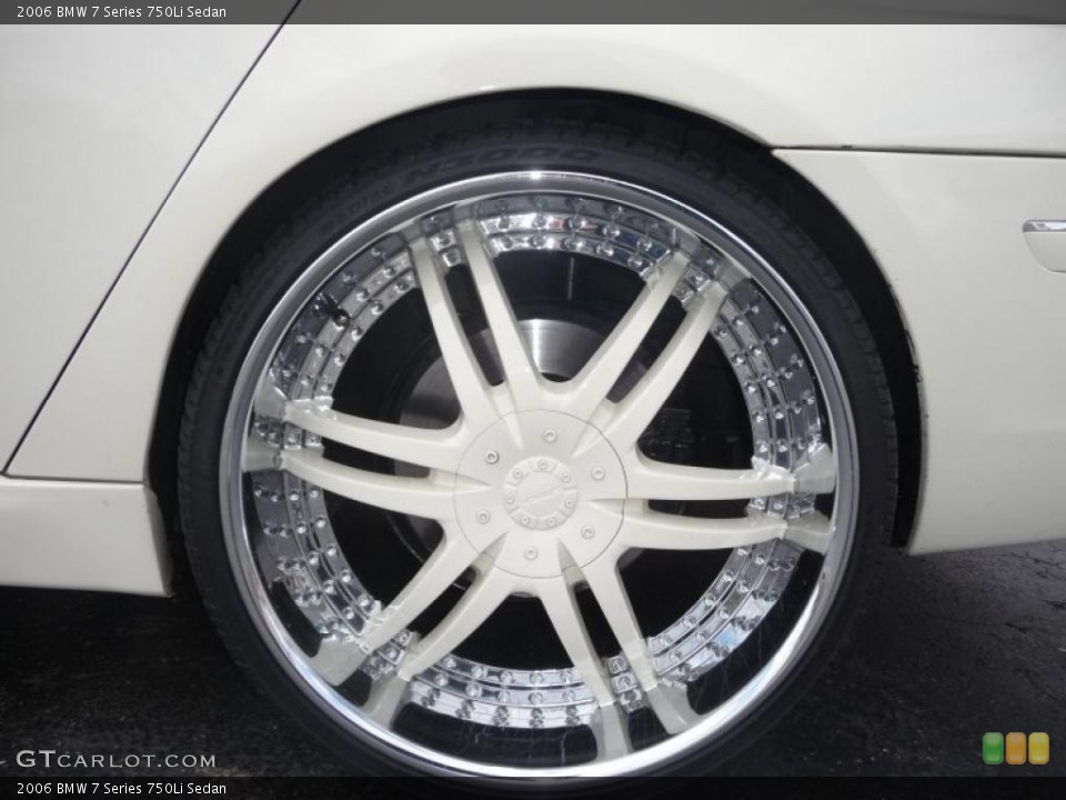 2006 BMW 7 Series Custom Wheel and Tire Photo #47045949