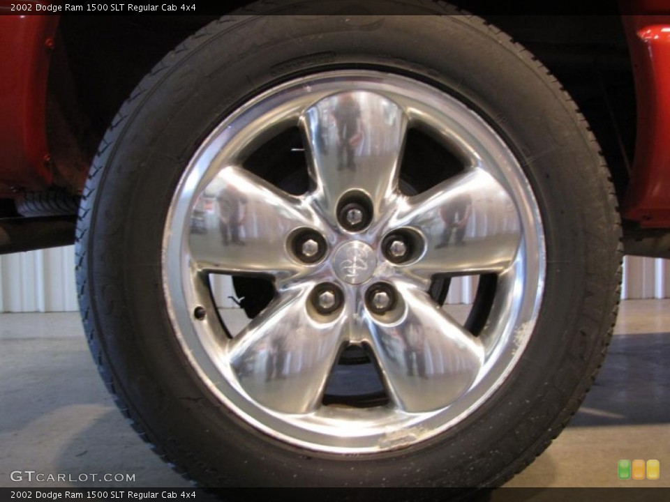 2002 Dodge Ram 1500 SLT Regular Cab 4x4 Wheel and Tire Photo #47047104