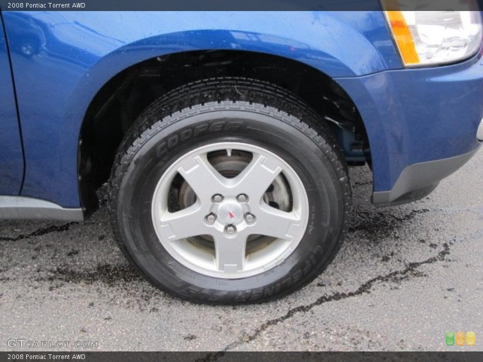 2008 Pontiac Torrent AWD Wheel and Tire Photo #47050071