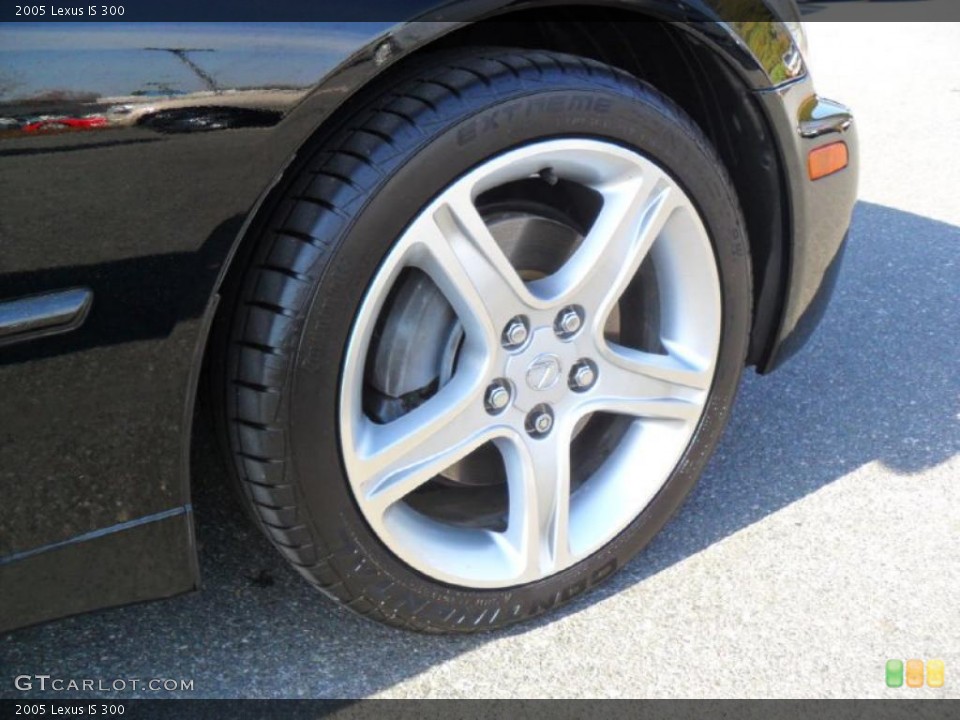 2005 Lexus IS 300 Wheel and Tire Photo #47054370