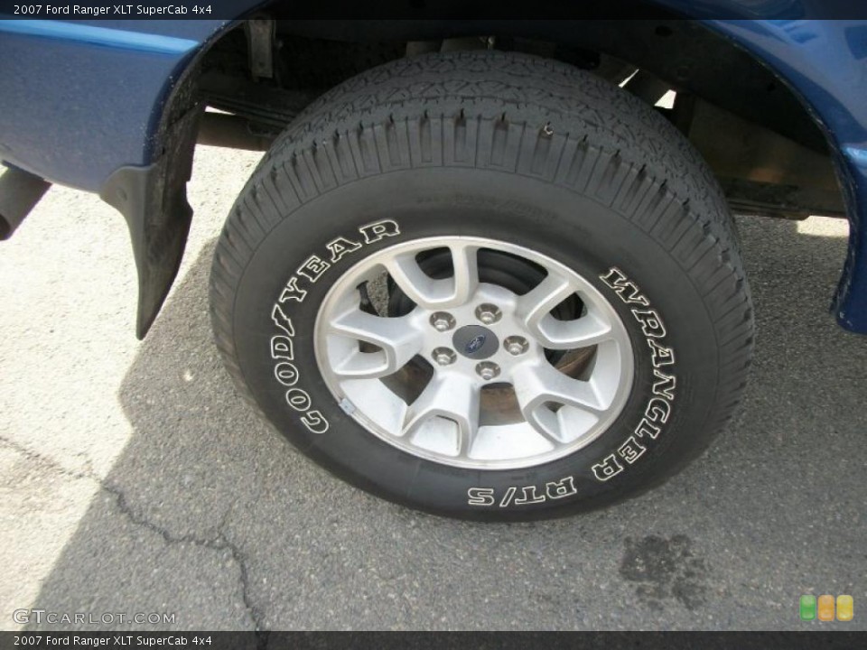 2007 Ford Ranger XLT SuperCab 4x4 Wheel and Tire Photo #47059241