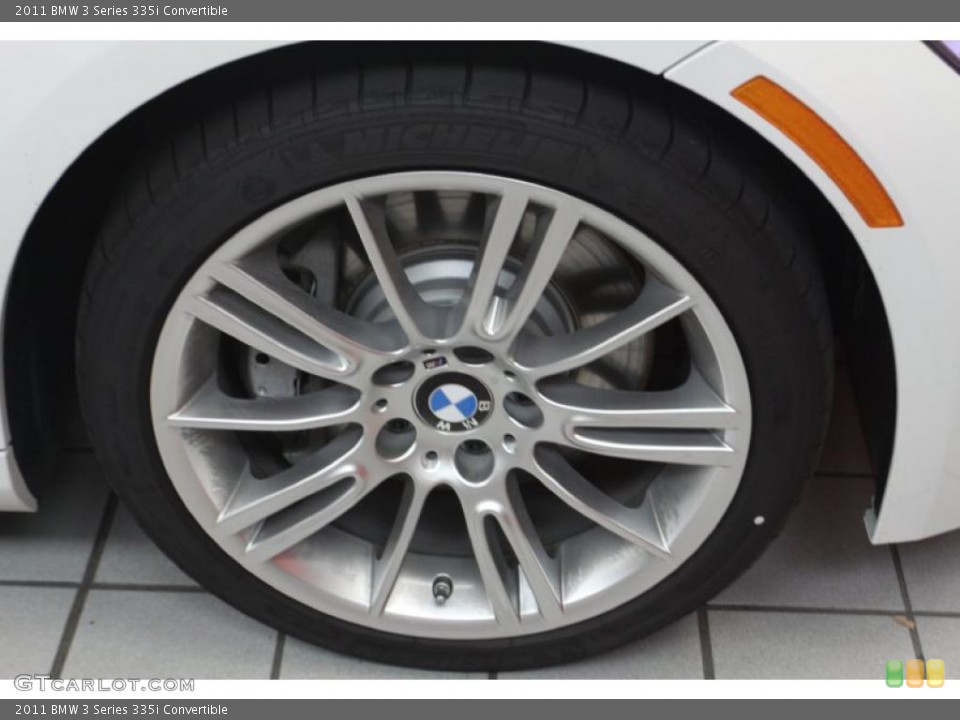 2011 BMW 3 Series 335i Convertible Wheel and Tire Photo #47059667