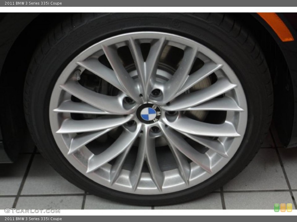 2011 BMW 3 Series 335i Coupe Wheel and Tire Photo #47060384
