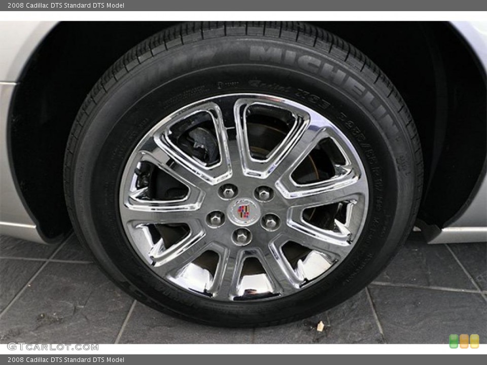 2008 Cadillac DTS  Wheel and Tire Photo #47064854