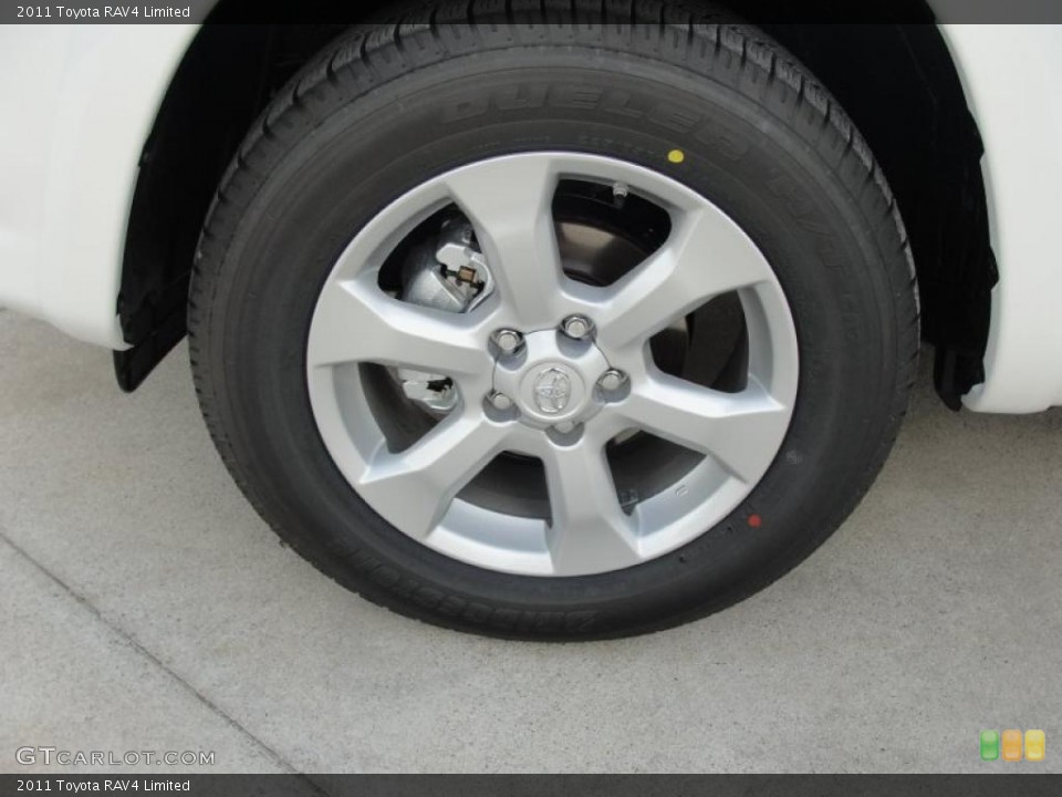 2011 Toyota RAV4 Limited Wheel and Tire Photo #47065667