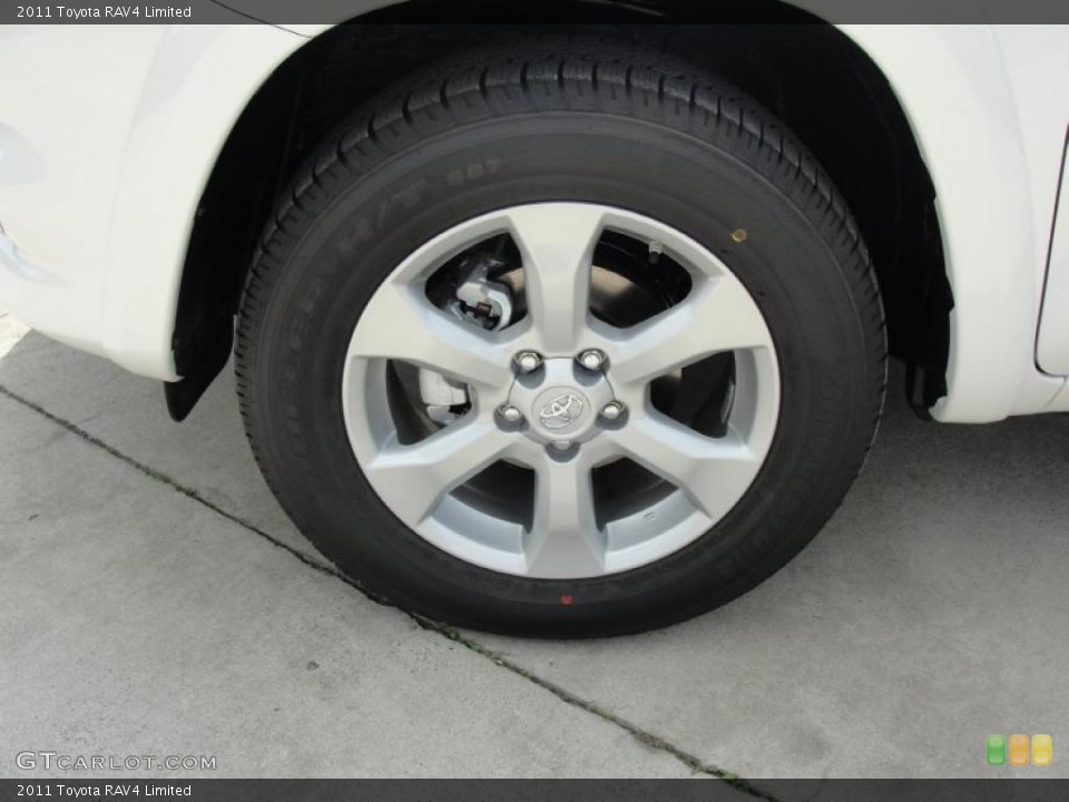 2011 Toyota RAV4 Limited Wheel and Tire Photo #47066228