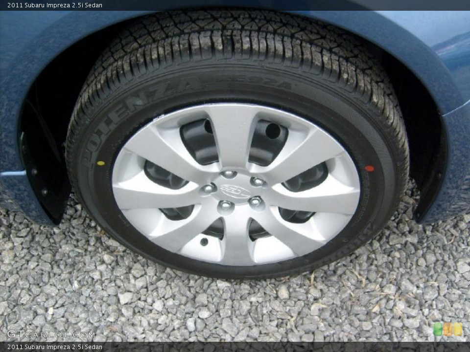 2011 Subaru Impreza 2.5i Sedan Wheel and Tire Photo #47066453