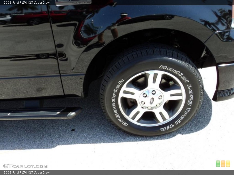 2008 Ford F150 XLT SuperCrew Wheel and Tire Photo #47066963