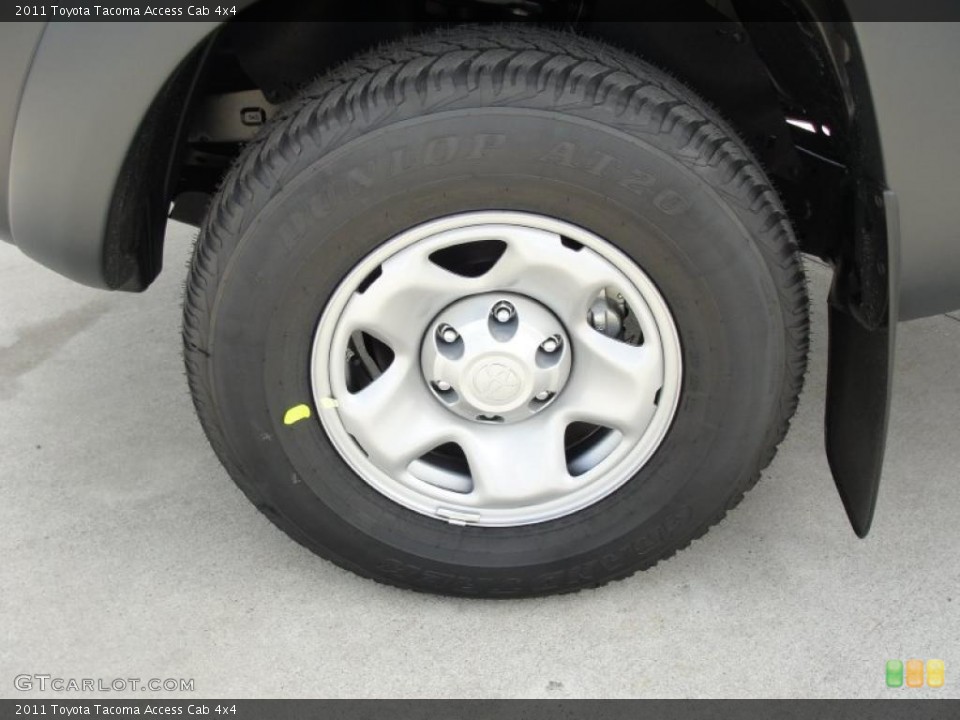 2011 Toyota Tacoma Access Cab 4x4 Wheel and Tire Photo #47067791