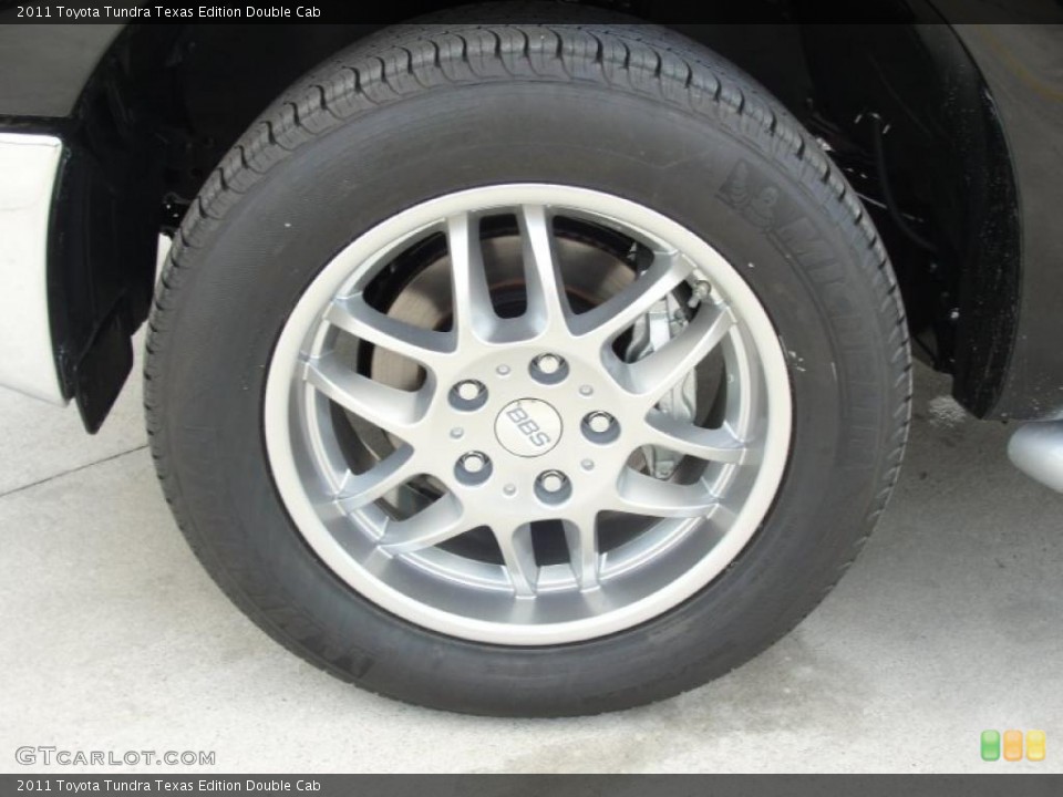 2011 Toyota Tundra Texas Edition Double Cab Wheel and Tire Photo #47071895
