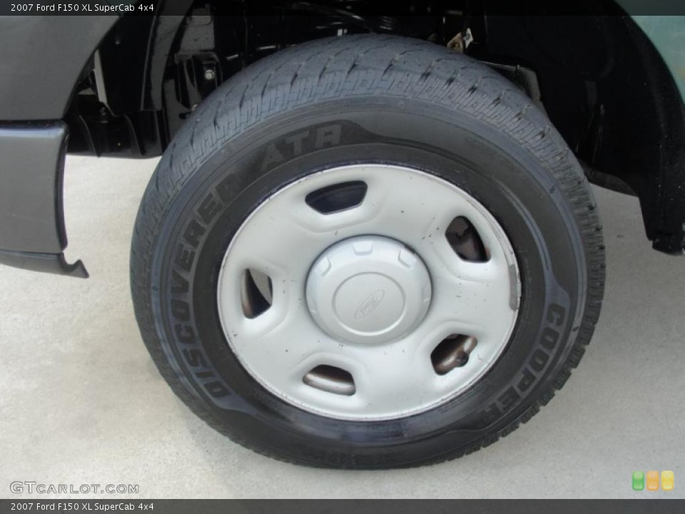 2007 Ford F150 XL SuperCab 4x4 Wheel and Tire Photo #47073035