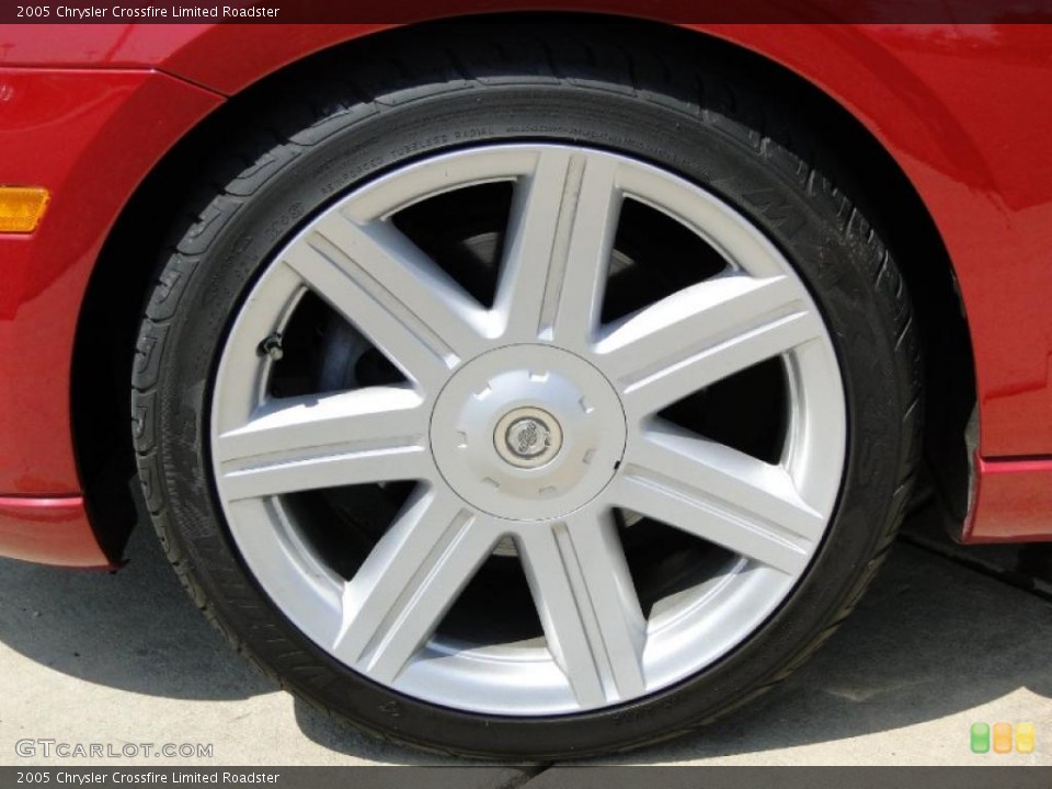 2005 Chrysler Crossfire Limited Roadster Wheel and Tire Photo #47077172