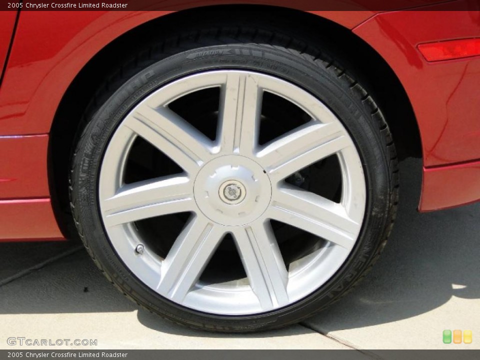 2005 Chrysler Crossfire Limited Roadster Wheel and Tire Photo #47077187