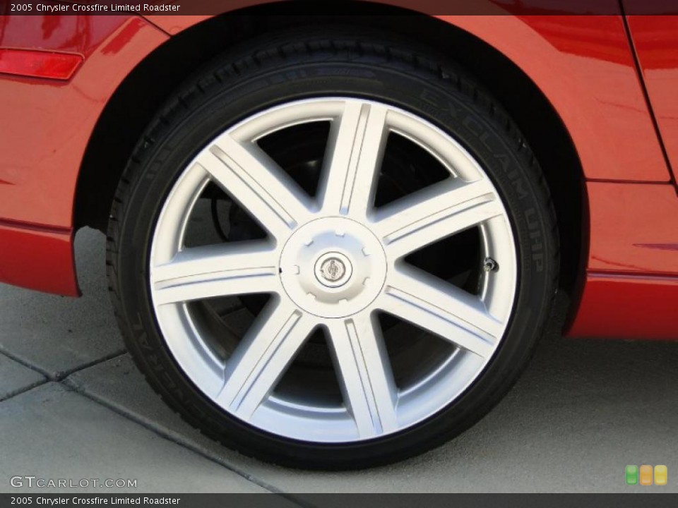 2005 Chrysler Crossfire Limited Roadster Wheel and Tire Photo #47077205