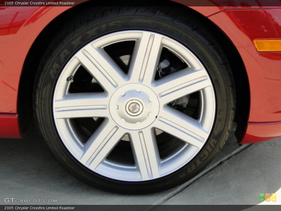 2005 Chrysler Crossfire Limited Roadster Wheel and Tire Photo #47077220