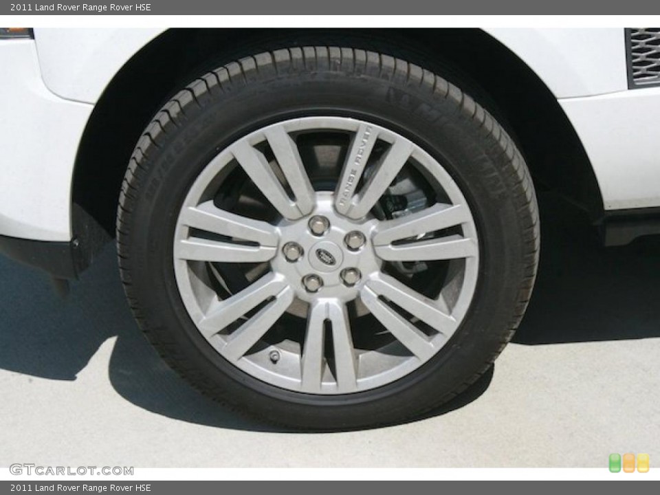 2011 Land Rover Range Rover HSE Wheel and Tire Photo #47077937
