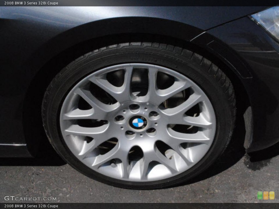 2008 BMW 3 Series 328i Coupe Wheel and Tire Photo #47079077