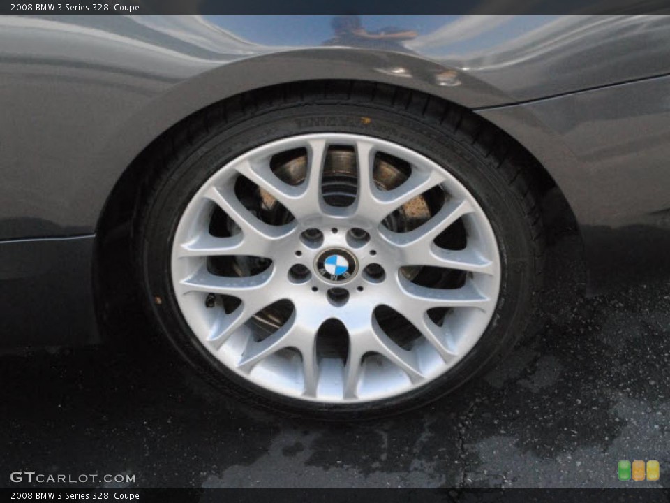 2008 BMW 3 Series 328i Coupe Wheel and Tire Photo #47079224