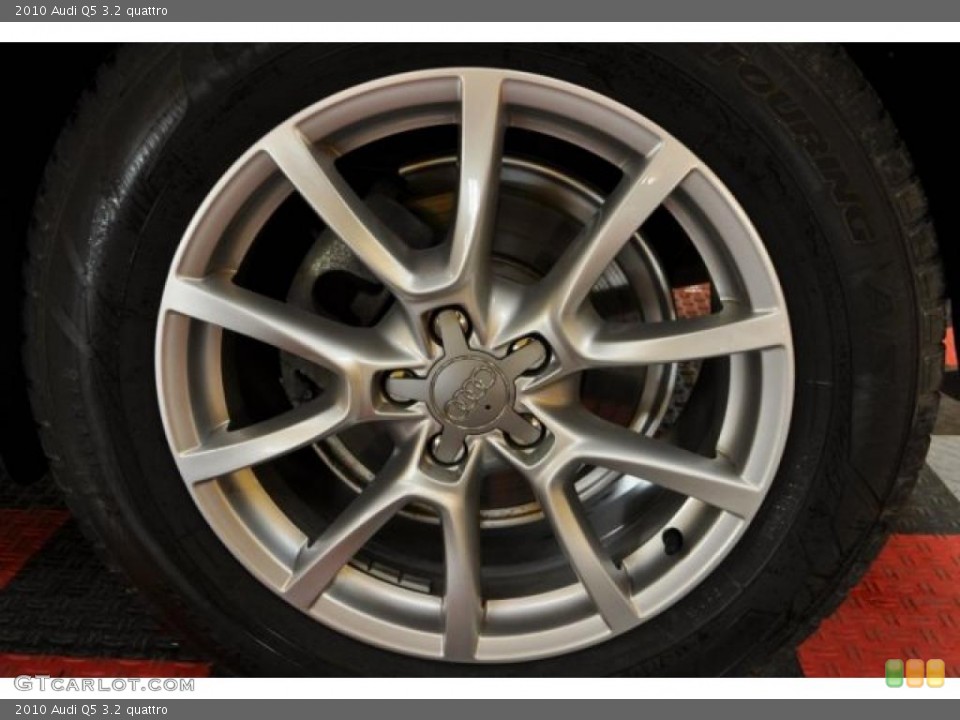 2010 Audi Q5 3.2 quattro Wheel and Tire Photo #47079665