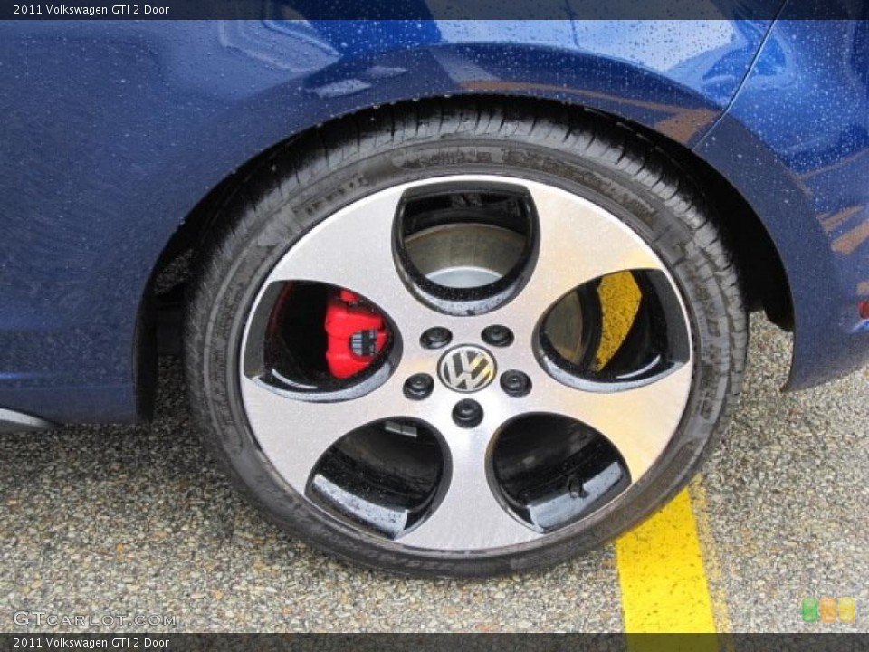 2011 Volkswagen GTI 2 Door Wheel and Tire Photo #47081111