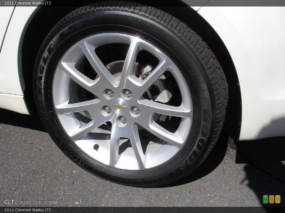 2011 Chevrolet Malibu LTZ Wheel and Tire Photo #47081753