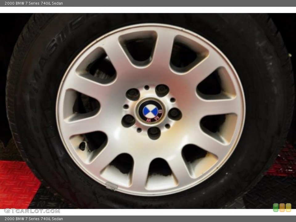 2000 BMW 7 Series 740iL Sedan Wheel and Tire Photo #47082434