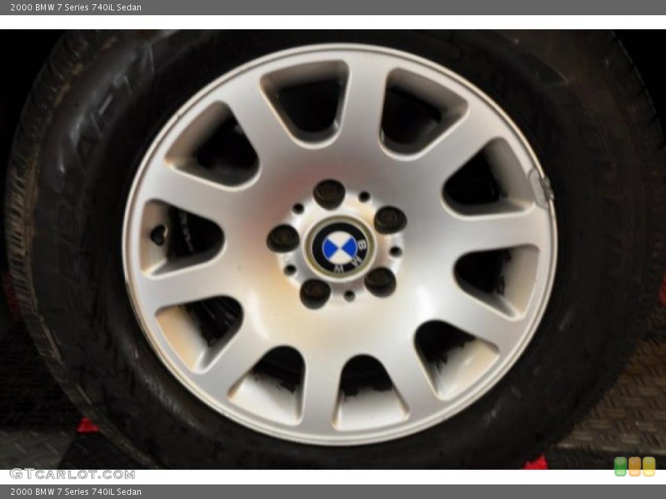 2000 BMW 7 Series 740iL Sedan Wheel and Tire Photo #47082446