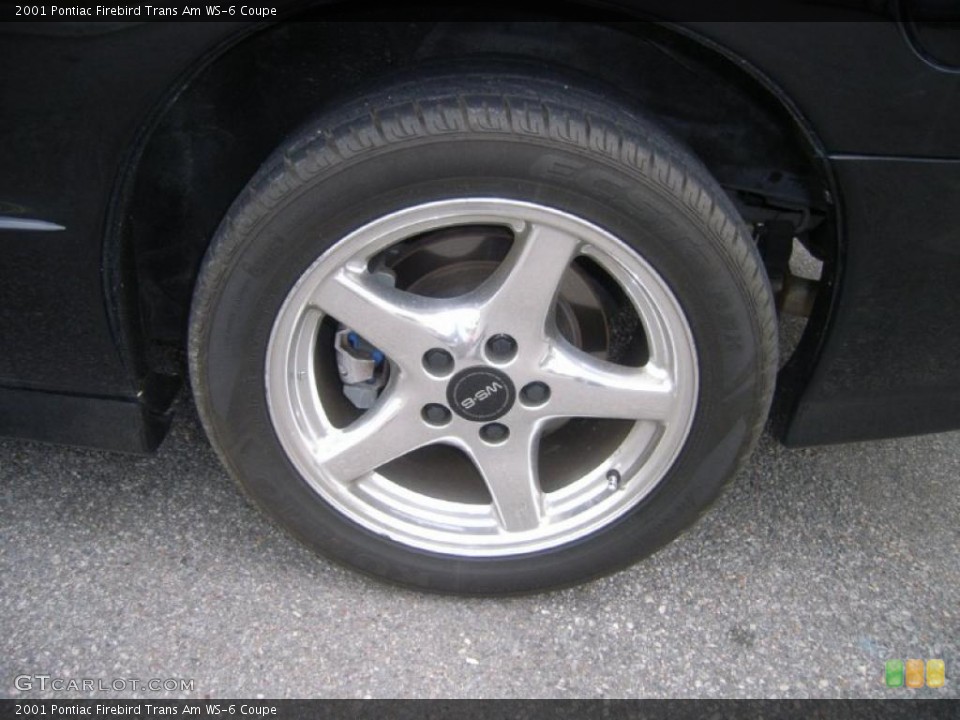 2001 Pontiac Firebird Trans Am WS-6 Coupe Wheel and Tire Photo #47084234
