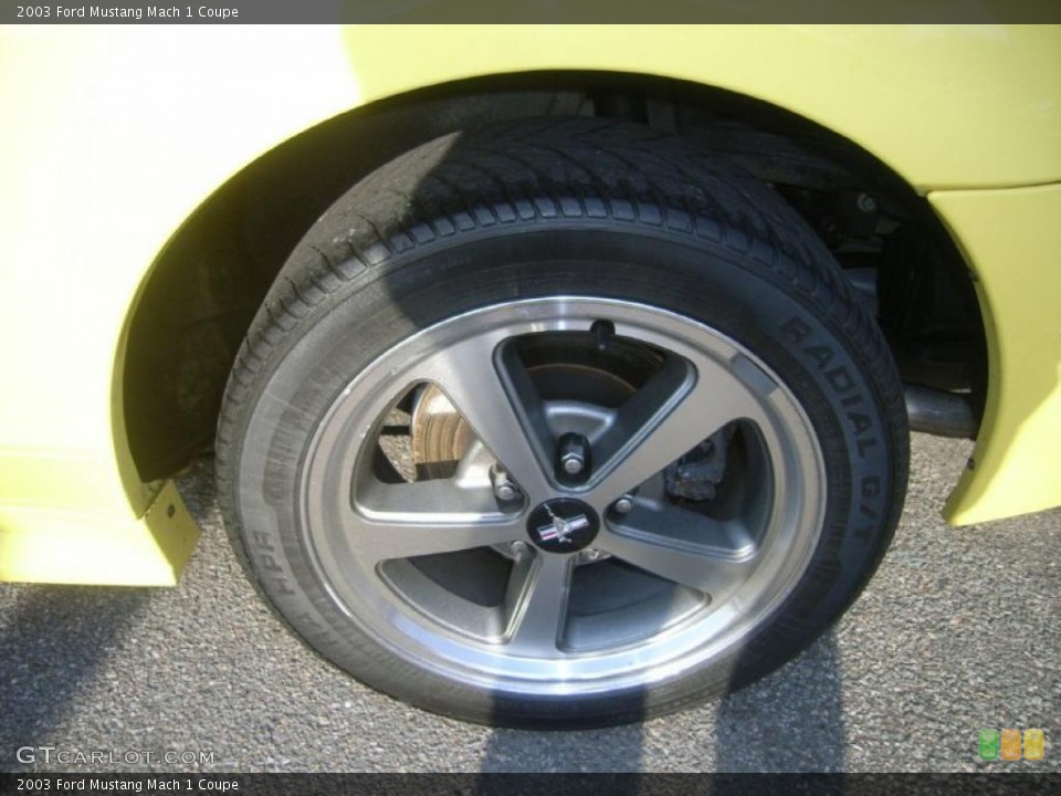 2003 Ford Mustang Mach 1 Coupe Wheel and Tire Photo #47085965