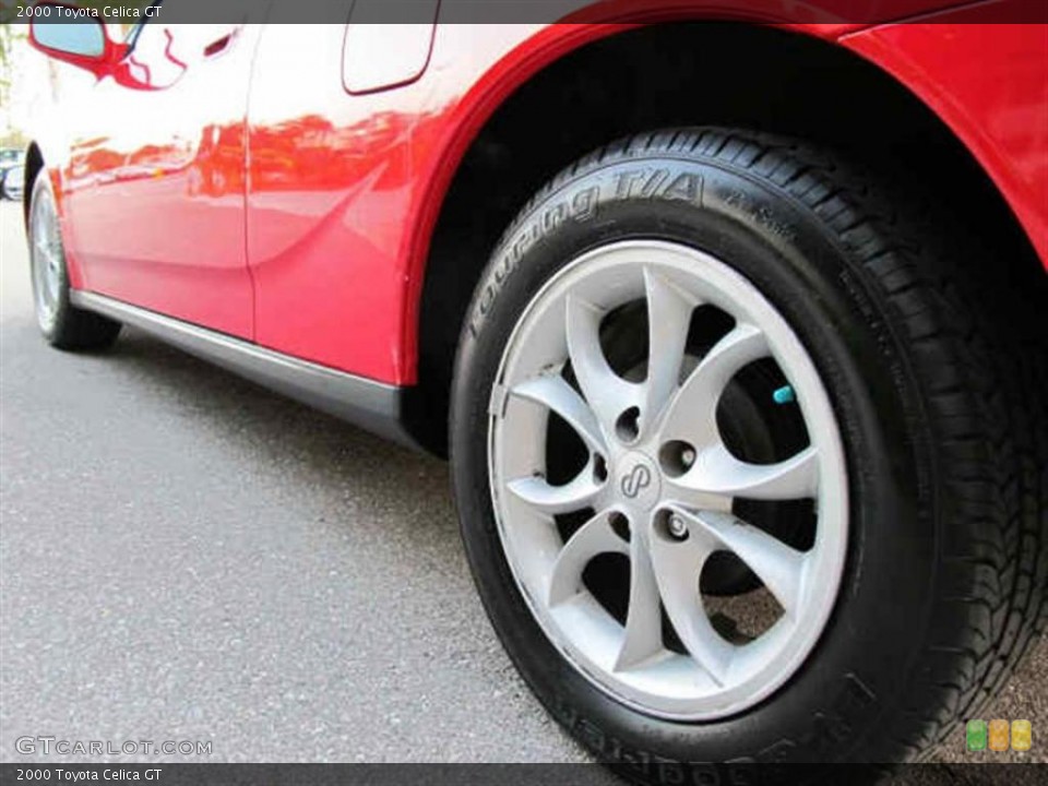 2000 Toyota Celica GT Wheel and Tire Photo #47086685