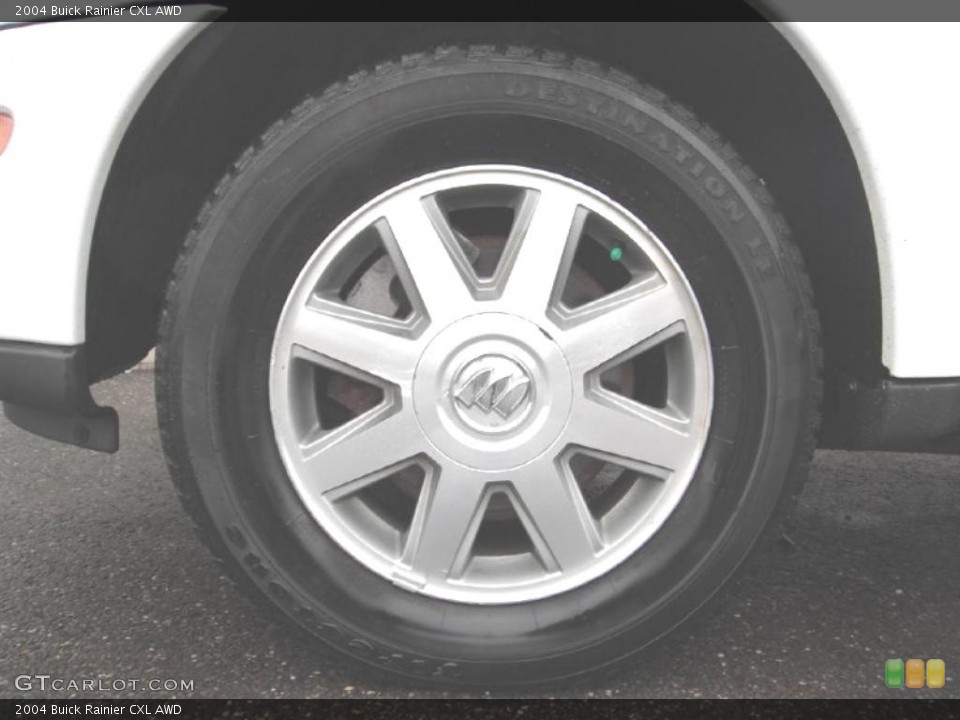 2004 Buick Rainier CXL AWD Wheel and Tire Photo #47088998