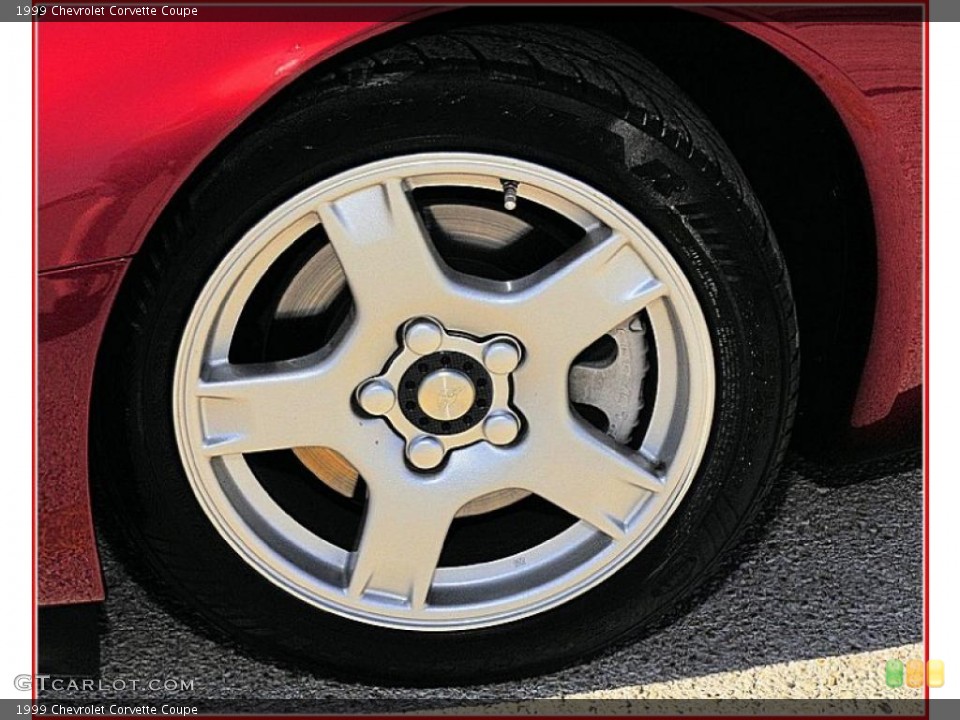 1999 Chevrolet Corvette Coupe Wheel and Tire Photo #47090333