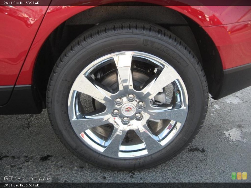 2011 Cadillac SRX FWD Wheel and Tire Photo #47108144