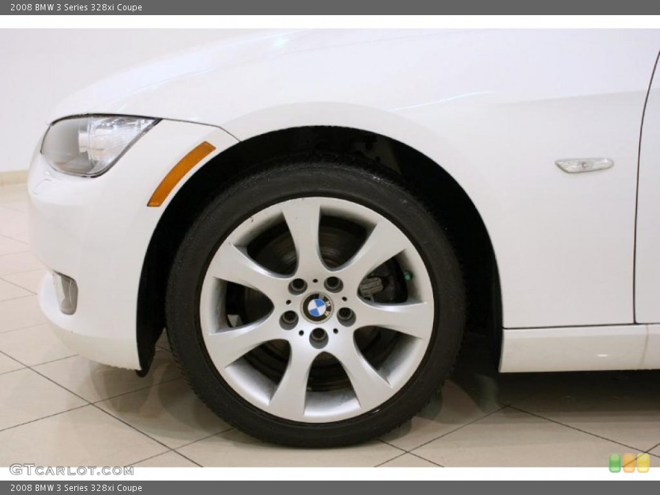 2008 BMW 3 Series 328xi Coupe Wheel and Tire Photo #47110460